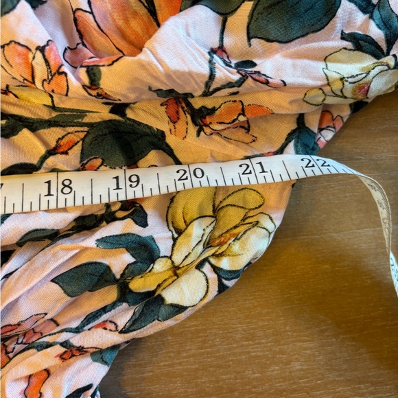 Lulu’s Hello Darling Floral Off-Shoulder Mini Dress Pale Pink, Size XL, NWT - Picture 11 of 12